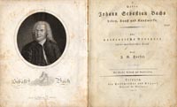 Johann Nicolaus Forkel, Ueber Johann Sebastian Bachs Leben, Kunst und Kunstwerke